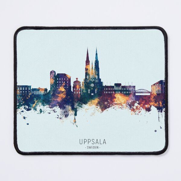 Item preview, Uppsala Sweden Skyline designed and sold by ArtPrints.