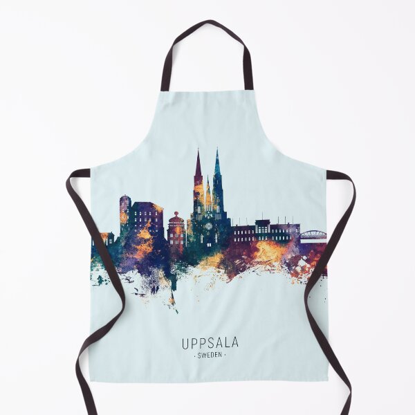 Item preview, Uppsala Sweden Skyline designed and sold by ArtPrints.