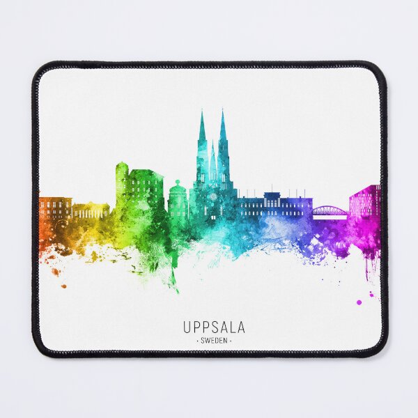 Item preview, Uppsala Sweden Skyline designed and sold by ArtPrints.