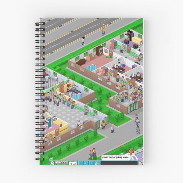 Item preview, Theme Hospital designed and sold by pixelskaya.