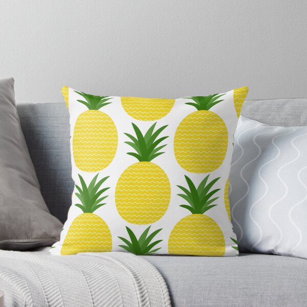 Item preview, Fresh healthy tropical pineapple fruit illustrations  designed and sold by GraphicDream.