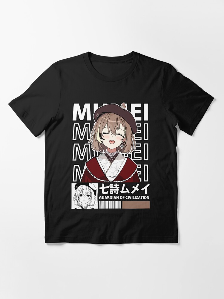 七詩ムメイ Tシャツ ホロライブ Youtuber Vtuber 【公式通販】