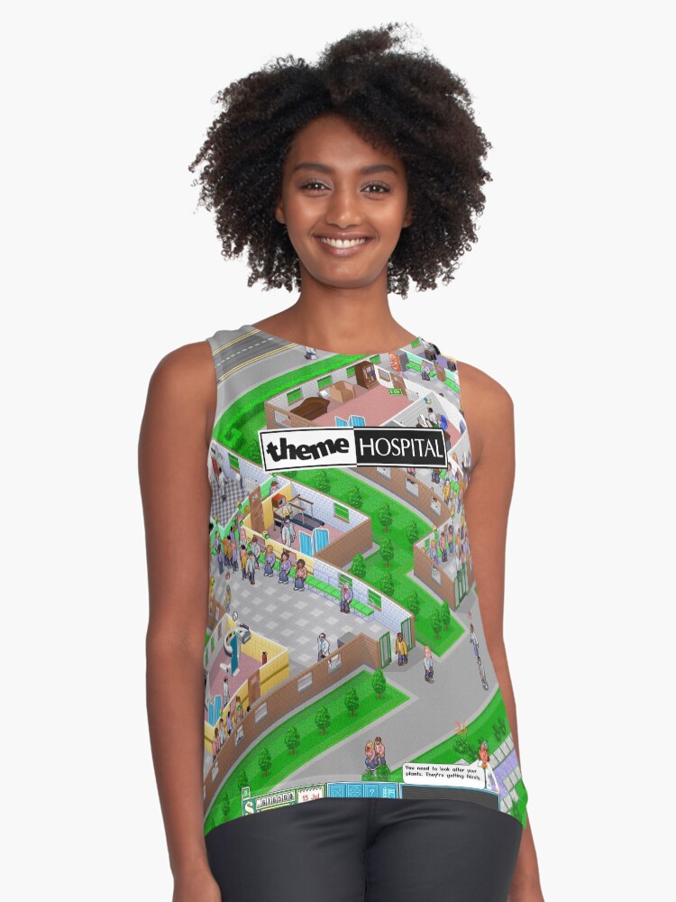 Item preview, Sleeveless Top designed and sold by pixelskaya.