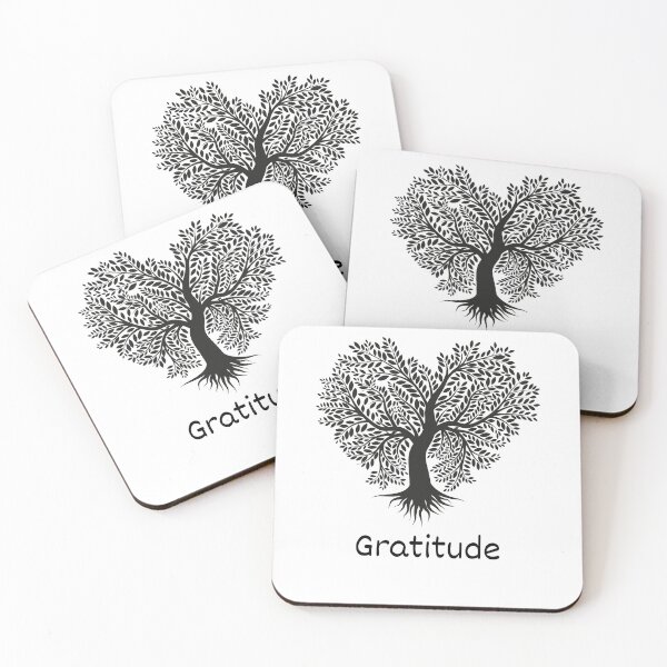 Item preview, Gratitude design with tree designed and sold by PlethoraPrints.
