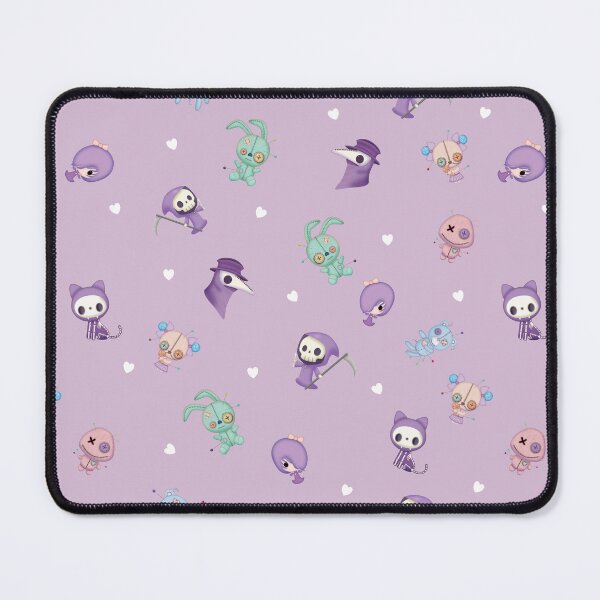 Item preview, Voodoo Pastel Goth on Lavender Background designed and sold by darklanterndsn.