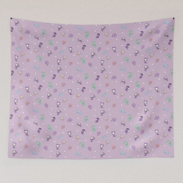 Item preview, Voodoo Pastel Goth on Lavender Background designed and sold by darklanterndsn.