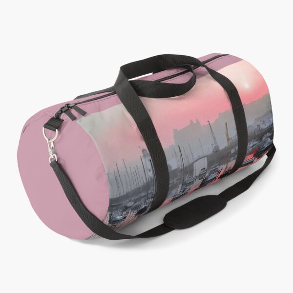 Item preview, Scarborough Harbour Evening Red Sky designed and sold by Alisonchambers2.