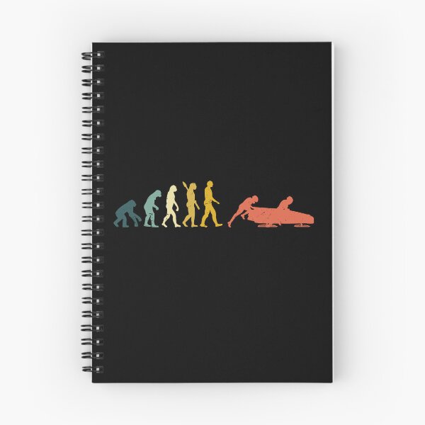 Item preview, Snow Sled Funny Evolution of Man designed and sold by rafaeltto.
