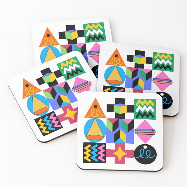 Item preview, Happy Abstract Shapes Design designed and sold by Donna-Sparrow.