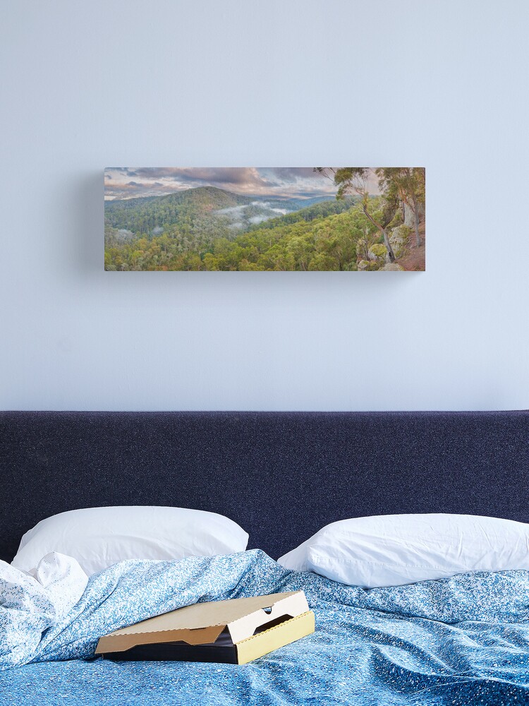 Thumbnail 2 of 3, Canvas Print, Petersons Lookout, Tyers Gorge, Traralgon, Gippsland, Victoria, Australia designed and sold by Chockstone.