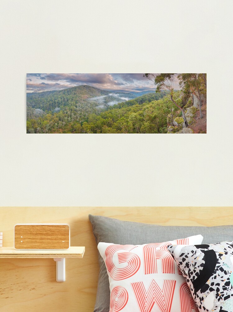 Thumbnail 2 of 3, Photographic Print, Petersons Lookout, Tyers Gorge, Traralgon, Gippsland, Victoria, Australia designed and sold by Chockstone.