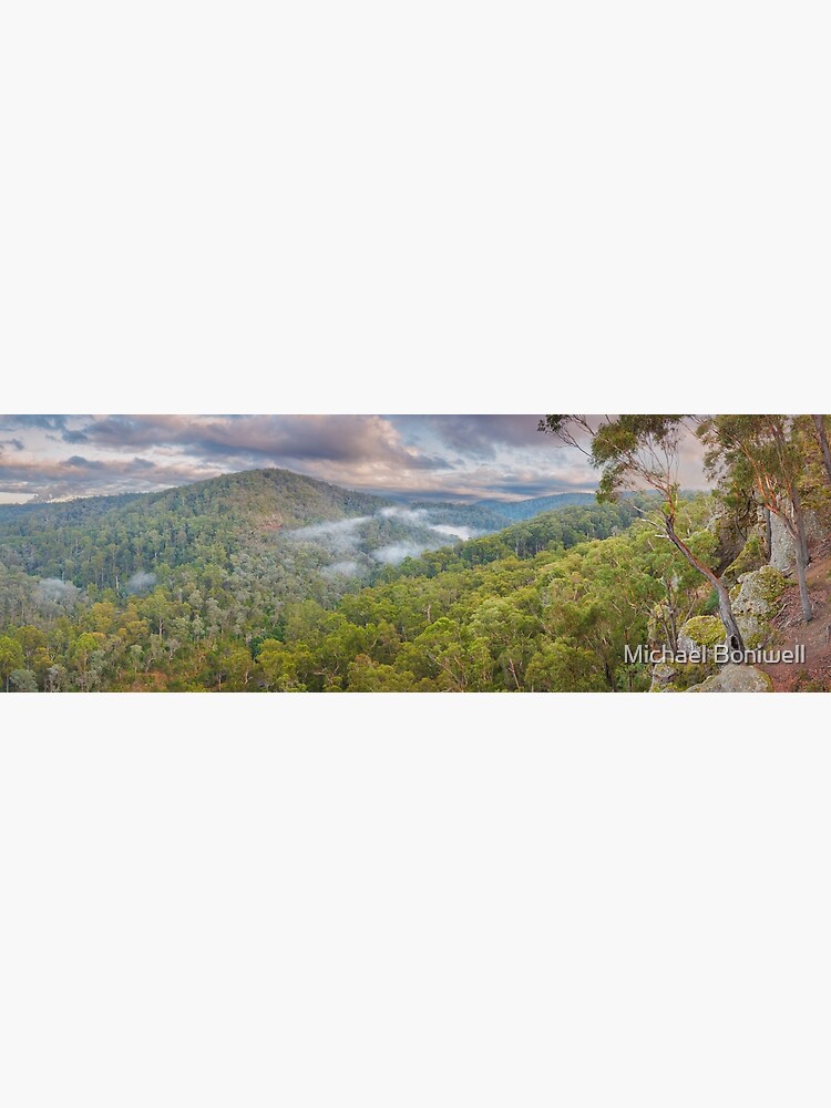 Thumbnail 2 of 2, Greeting Card, Petersons Lookout, Tyers Gorge, Traralgon, Gippsland, Victoria, Australia designed and sold by Chockstone.