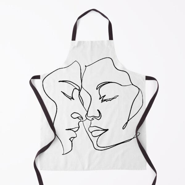 Item preview, Modern Monoline couple Print designed and sold by JoyforU.