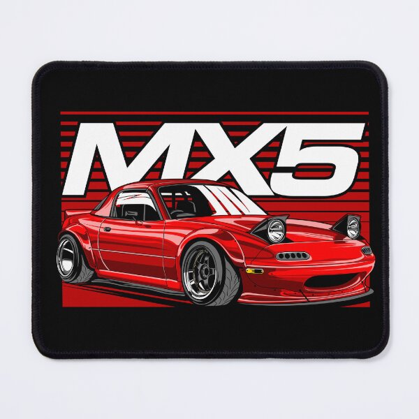 Item preview, Mazda MX5 Red Miata Two-Door Convertible Sports Car Racing designed and sold by halleinstyle.