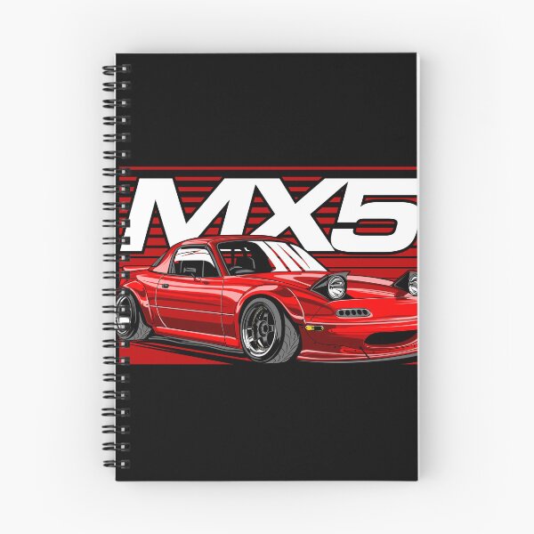 Item preview, Mazda MX5 Red Miata Two-Door Convertible Sports Car Racing designed and sold by halleinstyle.