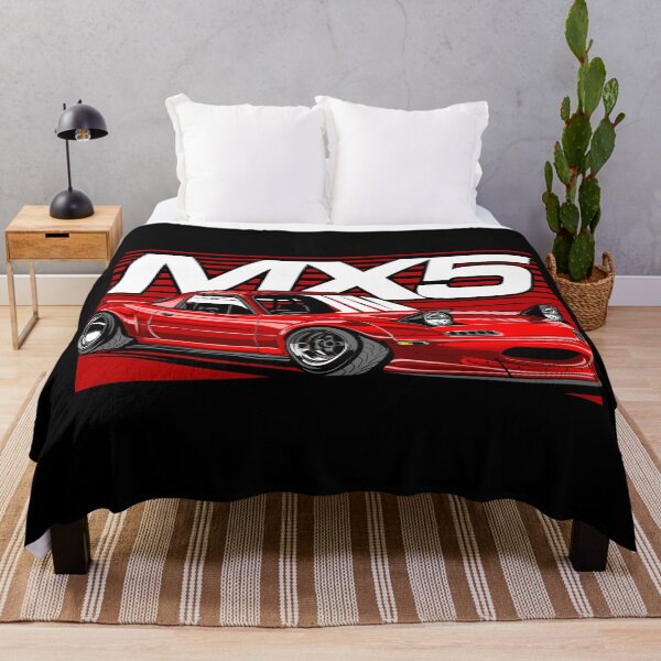 Item preview, Mazda MX5 Red Miata Two-Door Convertible Sports Car Racing designed and sold by halleinstyle.