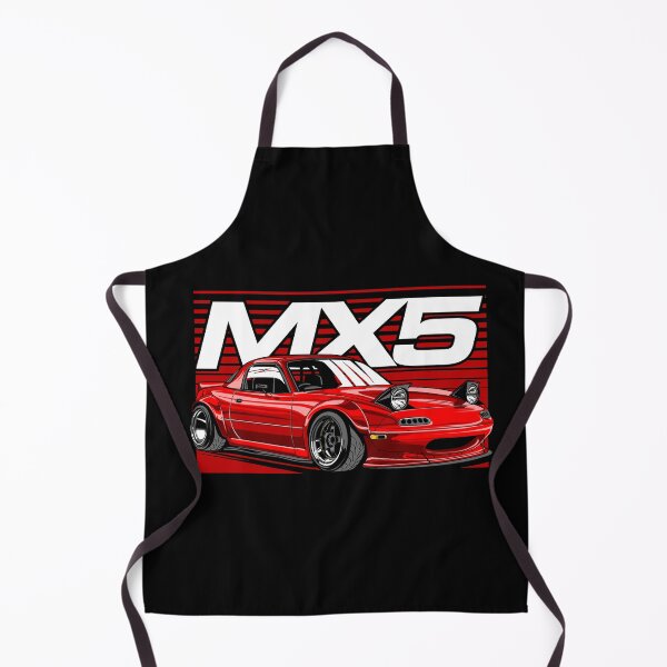 Item preview, Mazda MX5 Red Miata Two-Door Convertible Sports Car Racing designed and sold by halleinstyle.