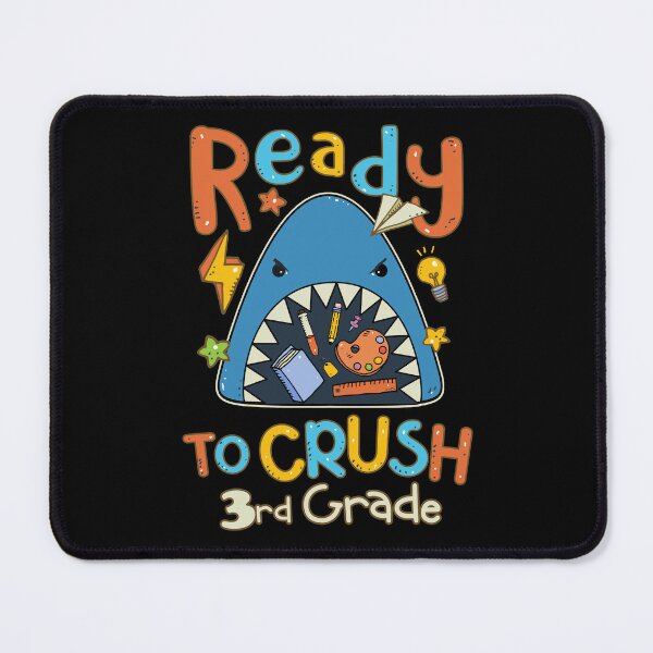 Item preview, Ready to Crush 3rd Grade designed and sold by GrimButterfly.