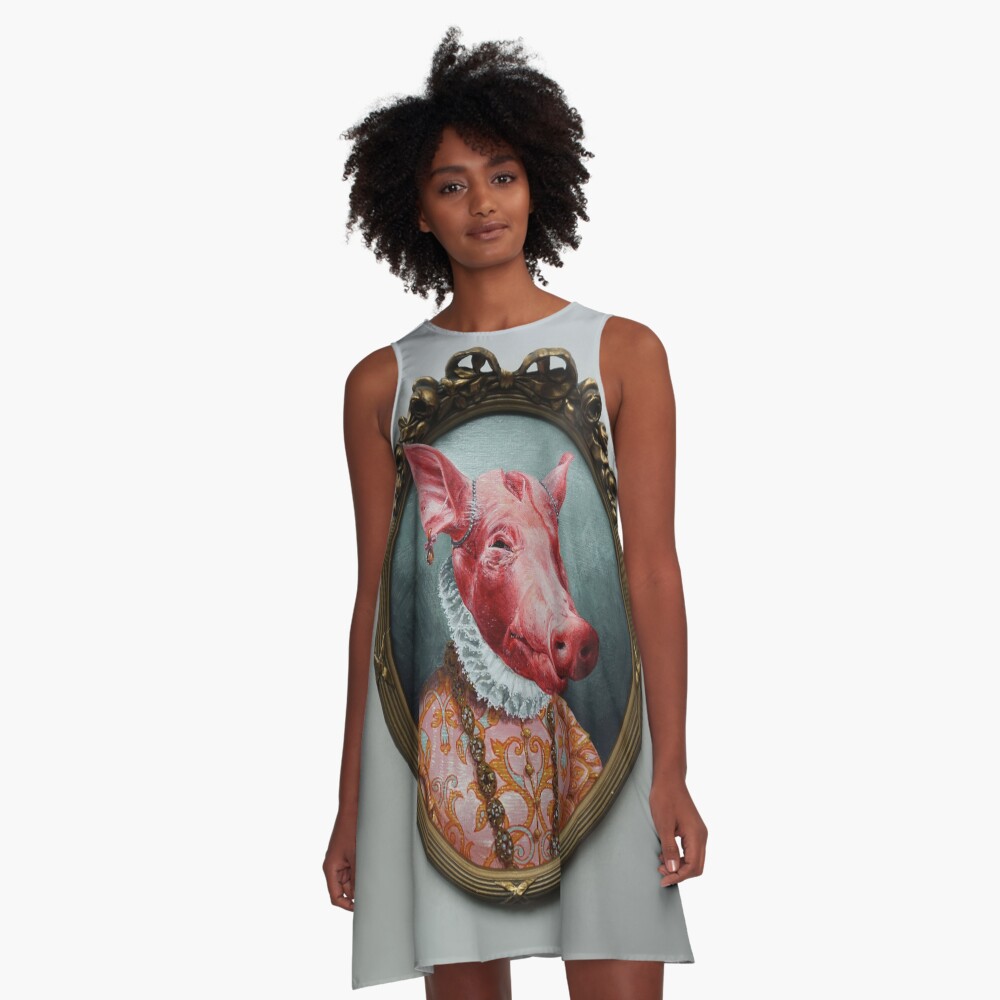 Item preview, A-Line Dress designed and sold by pixelskaya.
