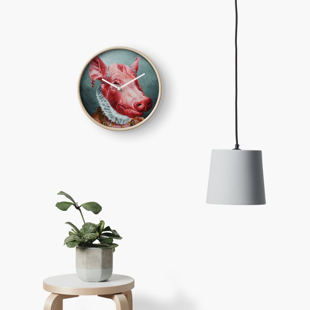 Item preview, Clock designed and sold by pixelskaya.