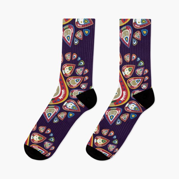 Item preview, Pawsley (cat paisley) - deep purple designed and sold by Julia Marshall Felix.
