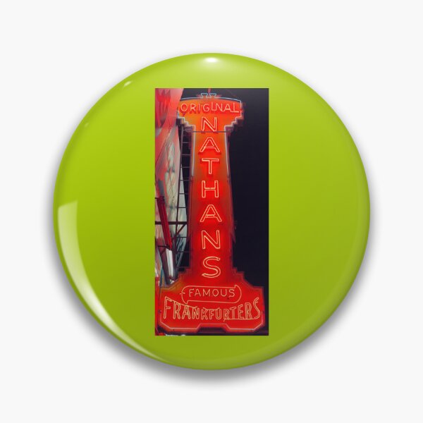 Item preview, Original Nathans Famous Hot Dogs Neon Sign. Coney Island. Brooklyn, New York   designed and sold by GaynelleViola5.