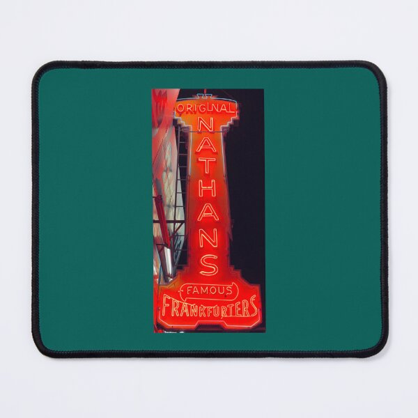 Item preview, Original Nathans Famous Hot Dogs Neon Sign. Coney Island. Brooklyn, New York   designed and sold by GaynelleViola5.
