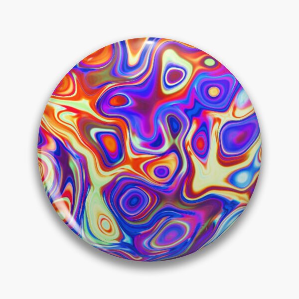 Item preview, Psychedelic Liquid Swirl - Heatwave designed and sold by TotallyRetroArt.