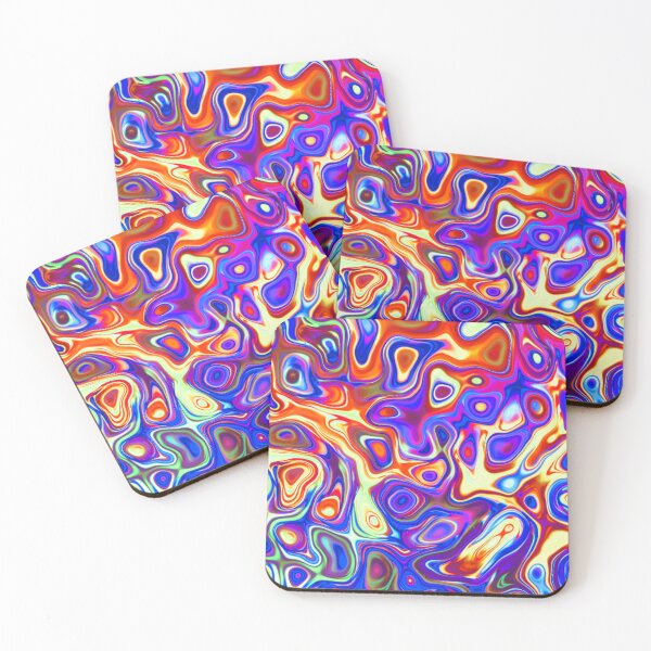 Item preview, Psychedelic Liquid Swirl - Heatwave designed and sold by TotallyRetroArt.