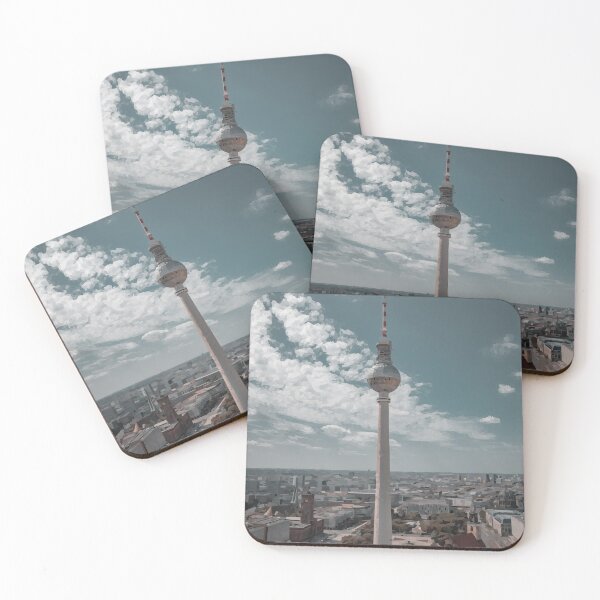 Item preview, Fernsehturm in Berlin - Watercolour Style designed and sold by WWWC2288.