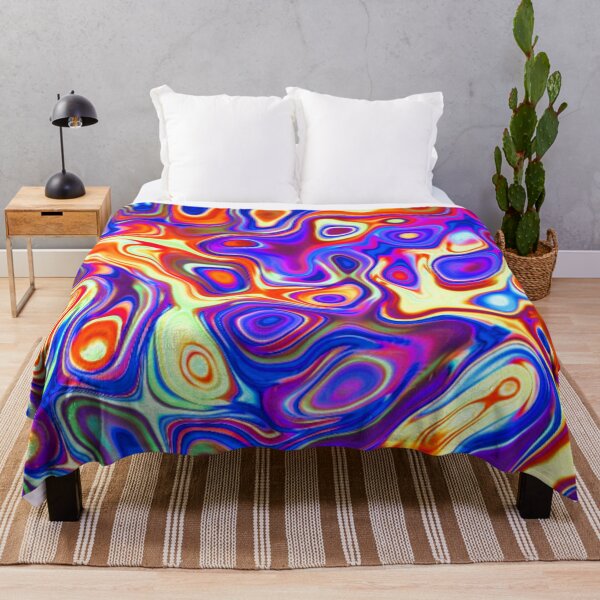 Item preview, Psychedelic Liquid Swirl - Heatwave designed and sold by TotallyRetroArt.