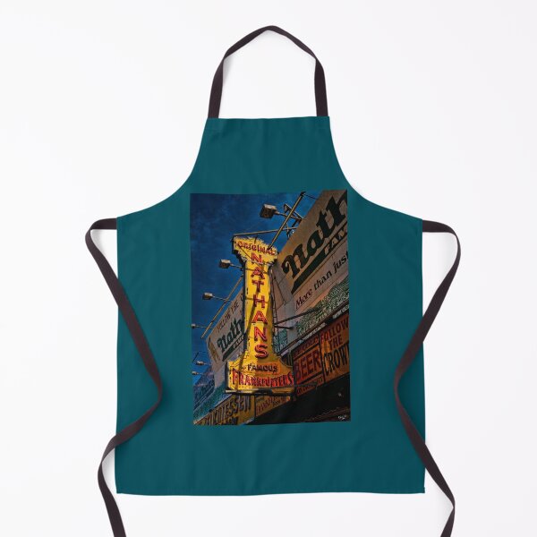 Item preview, The Well Known Neon Sign at the Original Nathan_s Famous Frankfurters Art Print designed and sold by GaynelleViola5.