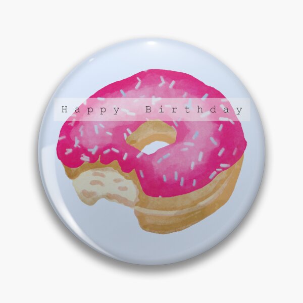 Item preview, Happy Birthday Donut designed and sold by mikaylart.