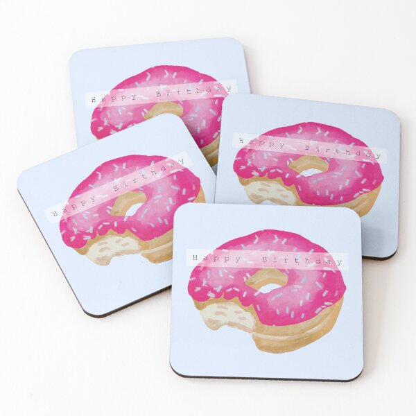 Item preview, Happy Birthday Donut designed and sold by mikaylart.