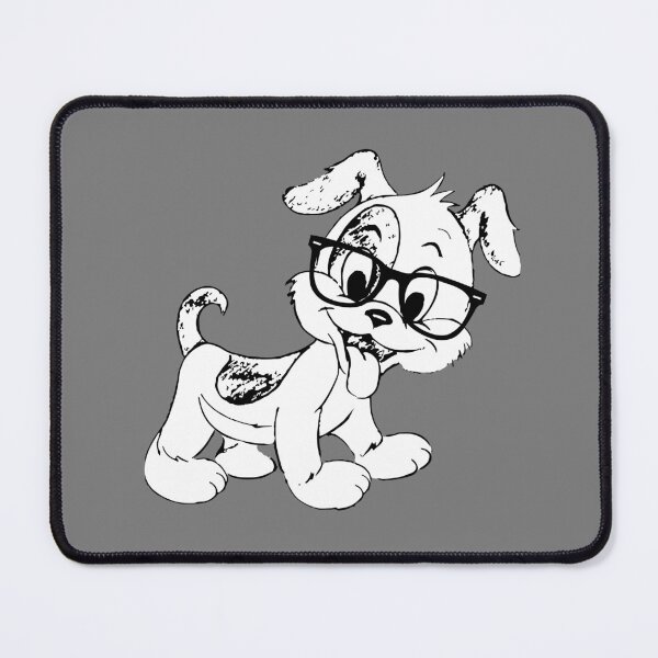 Item preview, Puppy Dog with Glasses designed and sold by KGoPrintables.