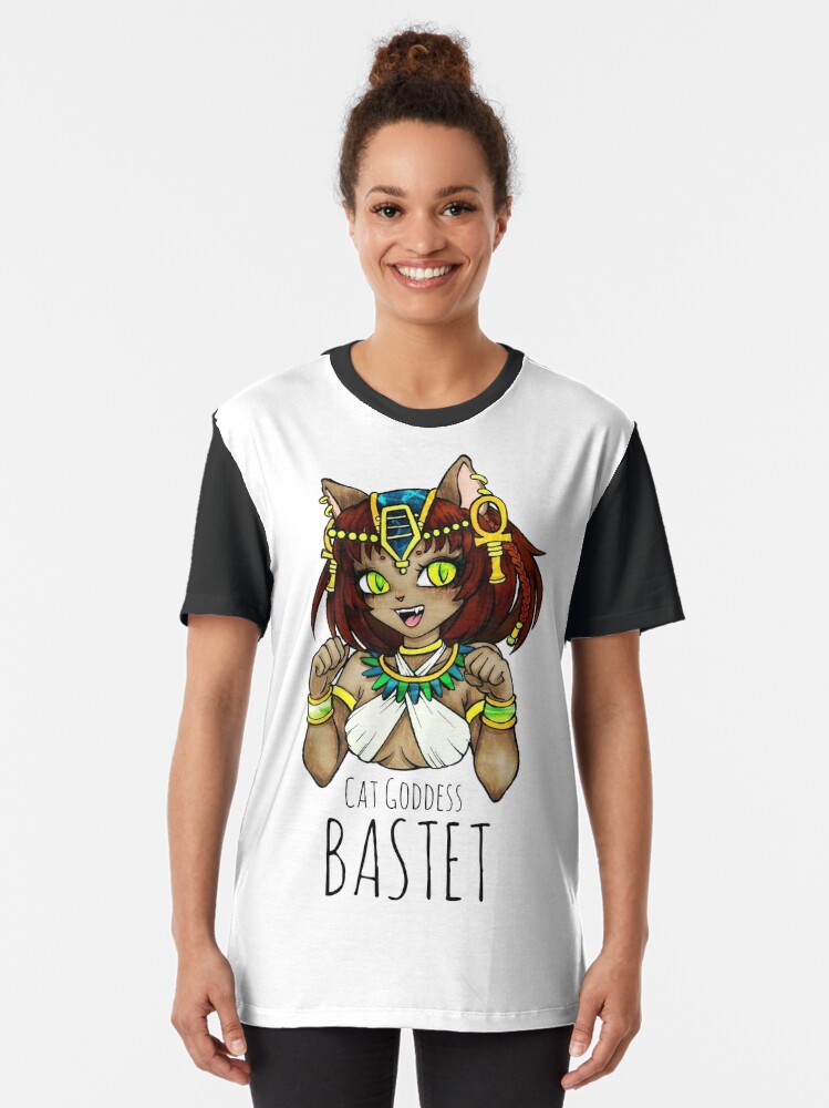 "Cat goddess Bastet" Tshirt by ValentinasWorks Redbubble