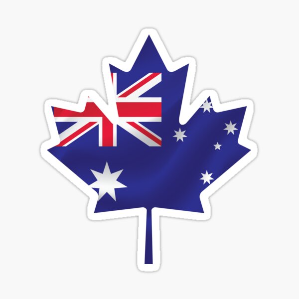 Item preview, Australian Canadian Pride Flag designed and sold by RahallusNtx.