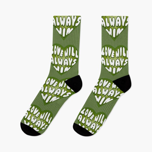 Item preview, Love Will Always Win Olive Green Heart designed and sold by everything4eva.