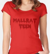 MALLRAT TEEN Tailliertes Rundhals-Shirt