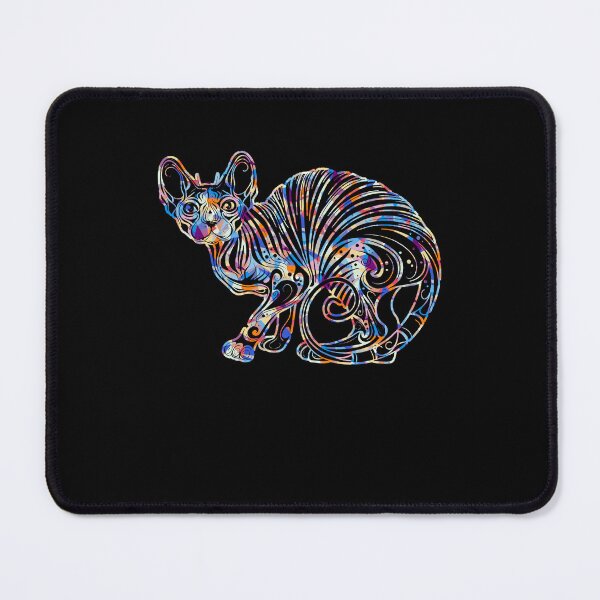Item preview, Cool And Awesome Sphynx Cat Geometric designed and sold by UnknownArtistt.