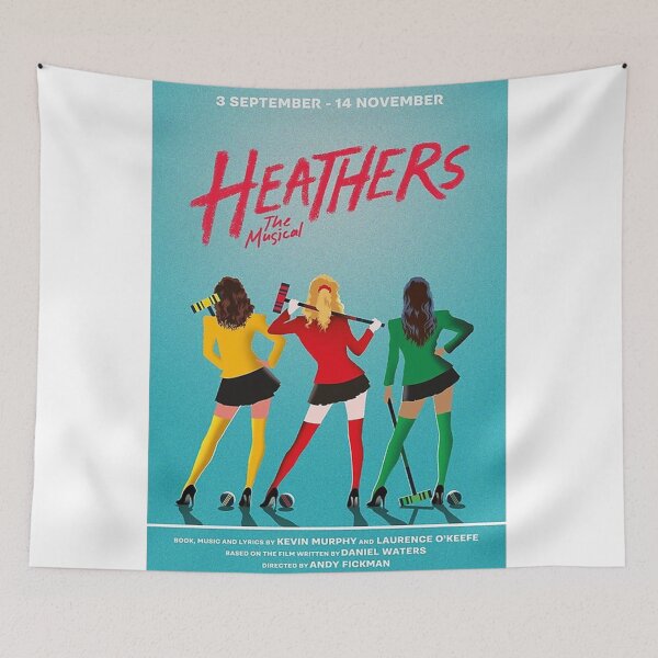 Item preview, aesrthetic Heathers  The Musical  West End Poster designed and sold by joriearmstrong.