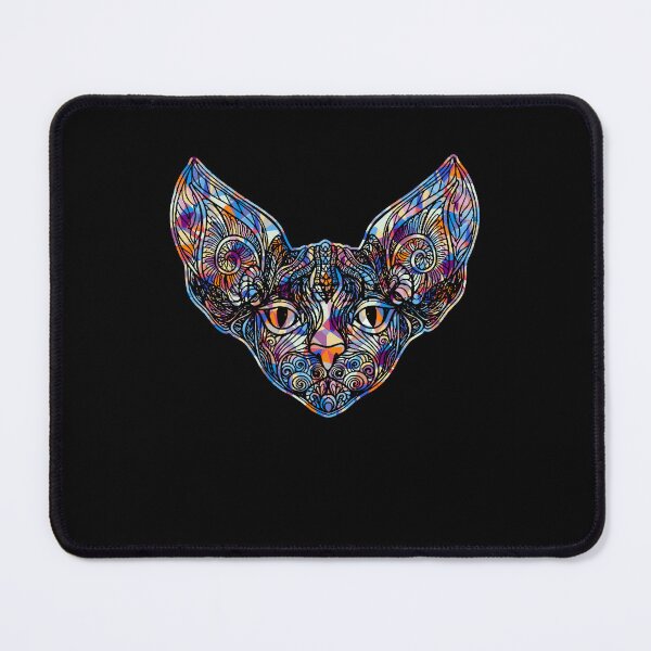 Item preview, Cool And Awesome Sphynx Cat Face Geometric designed and sold by UnknownArtistt.