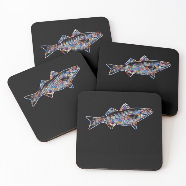 Item preview, Cool And Awesome Striped Bass Geometric designed and sold by UnknownArtistt.