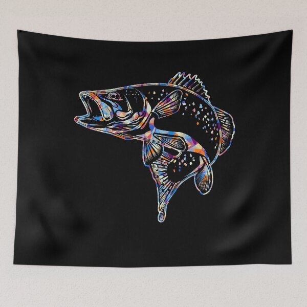 Item preview, Cool And Awesome Trout Geometric designed and sold by UnknownArtistt.