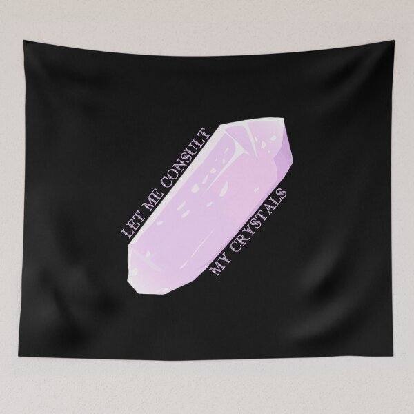 Item preview, Let Me Consult My Crystals Purple designed and sold by everything4eva.