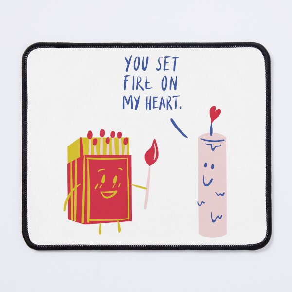 Item preview, You Set Fire On My Heart designed and sold by Sasa Vladic.