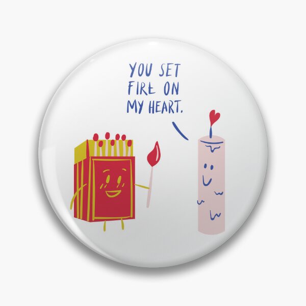 Item preview, You Set Fire On My Heart designed and sold by Sasa Vladic.