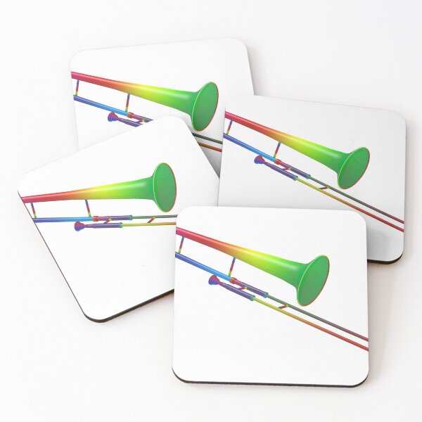 Item preview, Rainbow Colored Trombone designed and sold by Mythos57.