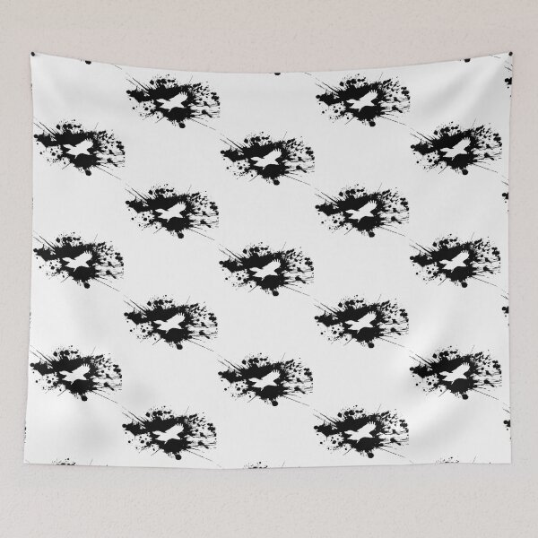 Item preview, Flying bird (with paint splatter)   designed and sold by Hatchard.