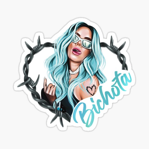 Karol G Tusa Stickers for Sale | Redbubble